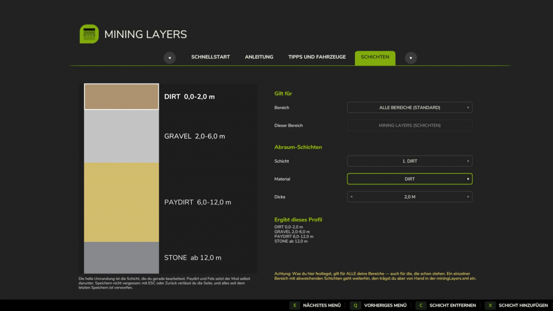 Mining / Pit Layers (TerraFarm Add-on) V1.4