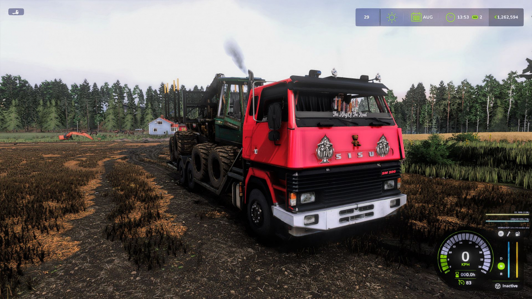 Sisu SM Forest Machine Transport V1.0