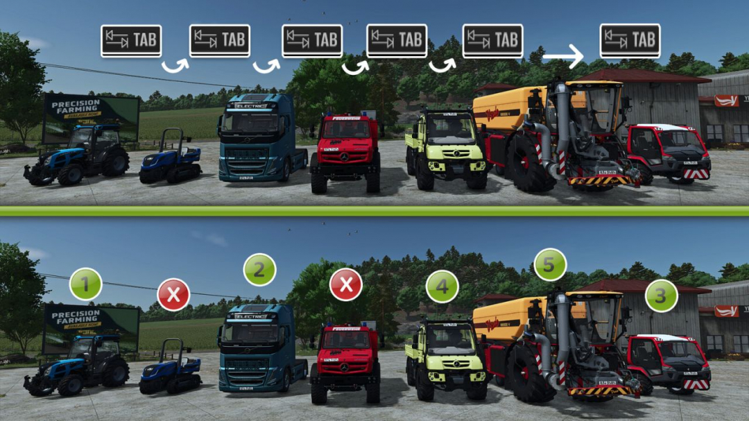 Vehicle Tab Sorting V1.0