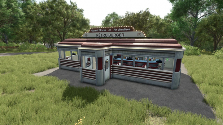 fs25-mods,  American Diner V1.0
