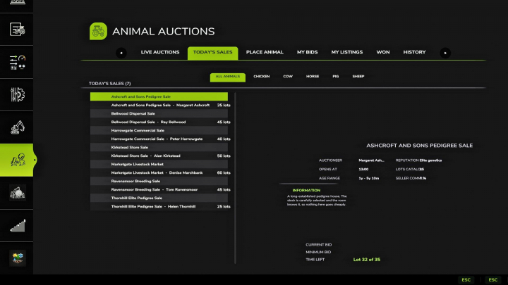 fs25-mods,  Animal Auctions V1.0
