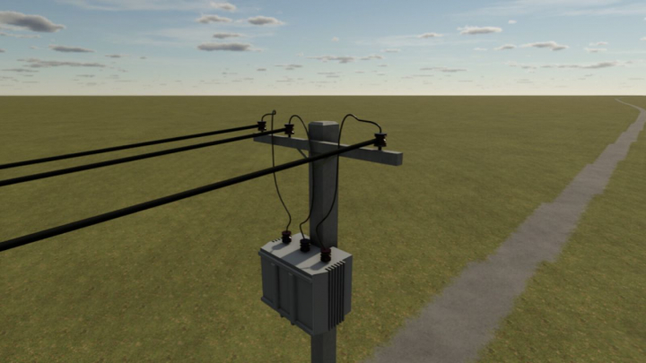 fs25-mods,  Brazilian Utility Poles (Prefab) V1.0