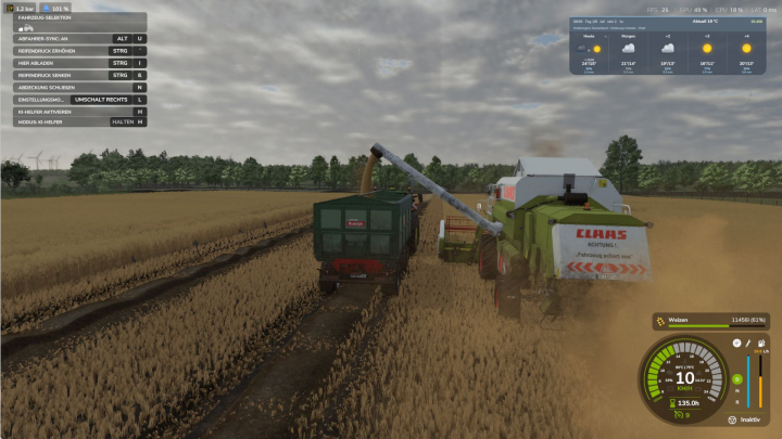 fs25-mods, Harvester Unloader Sync V1.2.4.1