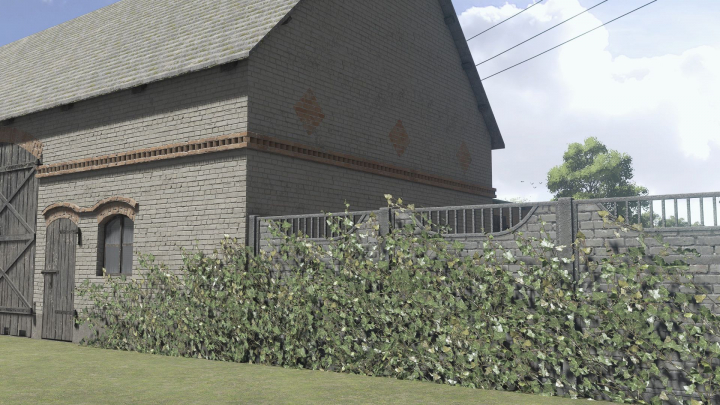fs25-mods,  Placeable ivy bush V1.0