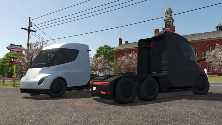 fs25-mods,  Tesla Semi V1.0