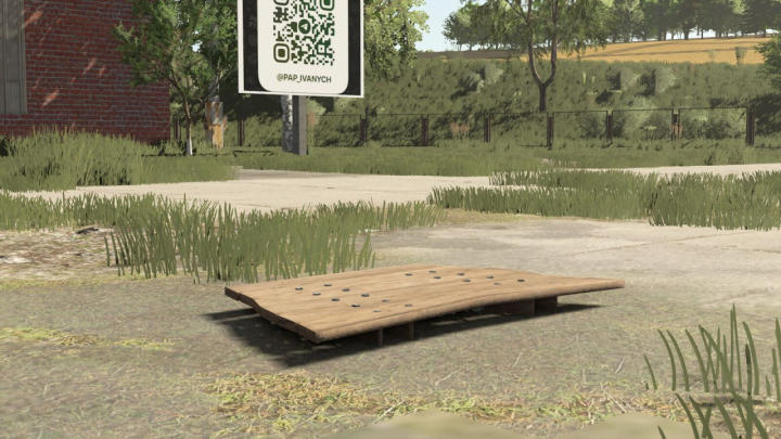 fs25-mods,  Wooden Board V1.0
