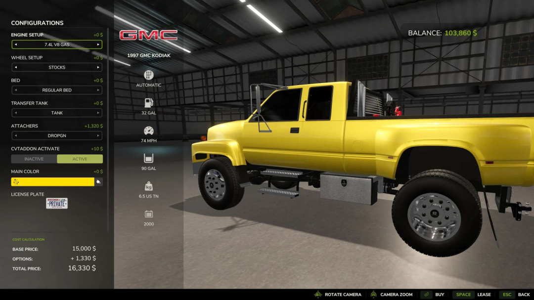 1997 GMC Kodiak v1.0