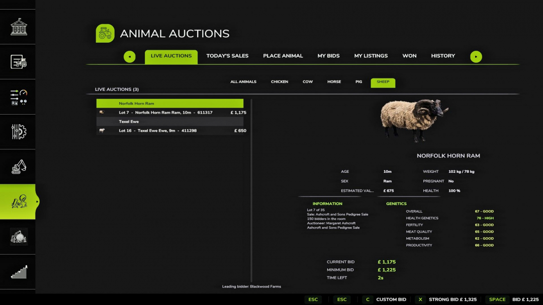 Animal Auctions V1.0