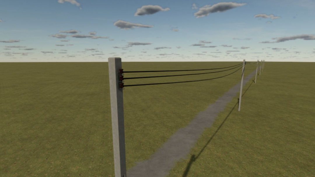 Brazilian Utility Poles (Prefab) V1.0