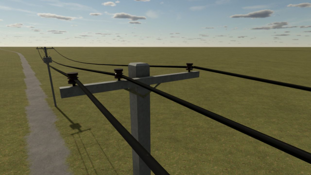 Brazilian Utility Poles (Prefab) V1.0
