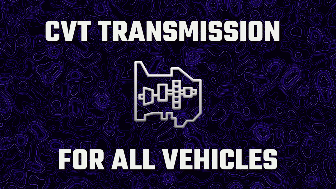 CVT transmission for all vehicles V1.0