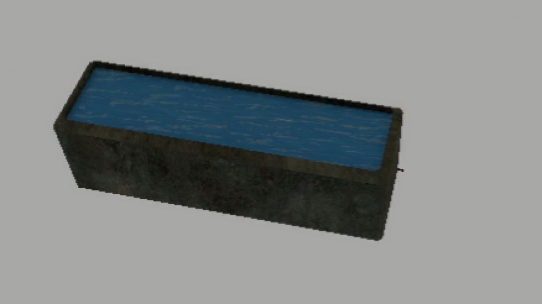 Concrete Water Trough Pack (Prefab) V1.0