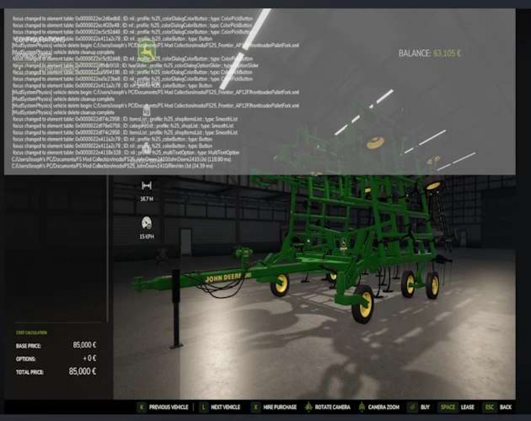 John Deere 2410 Plow v1.0