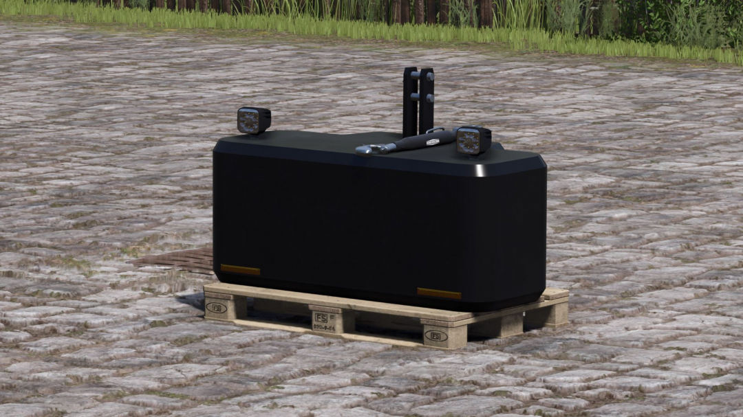 Lizard 1050 kg – front and rear weight V1.2