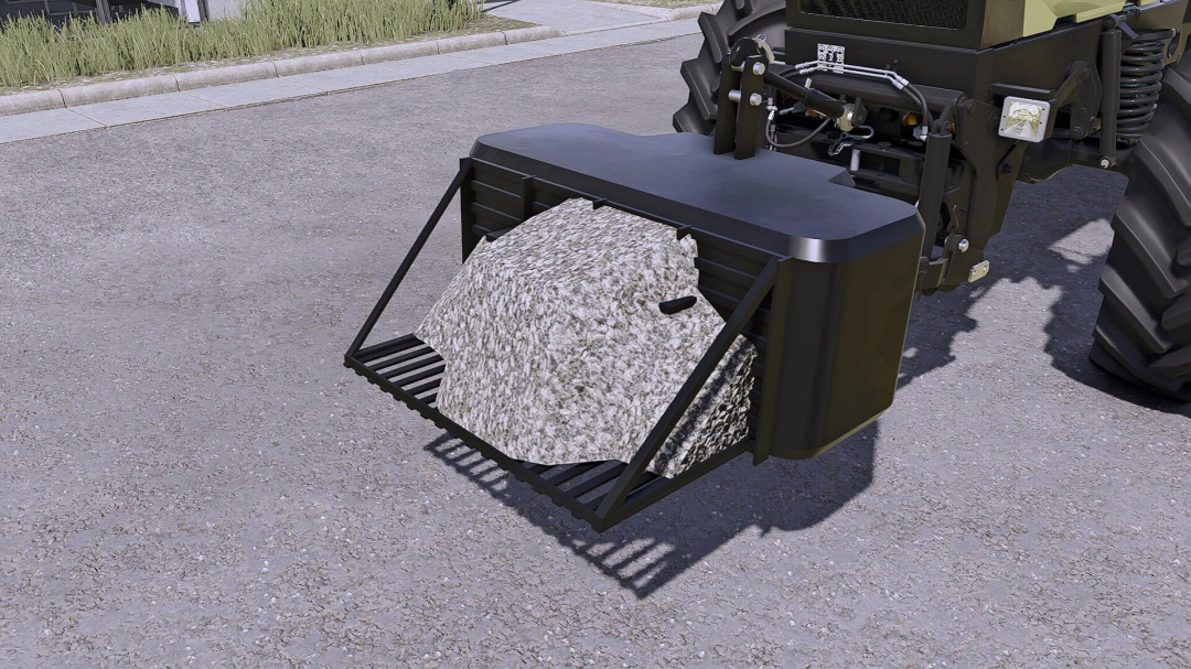 Lizard 1050 kg – front and rear weight V1.2