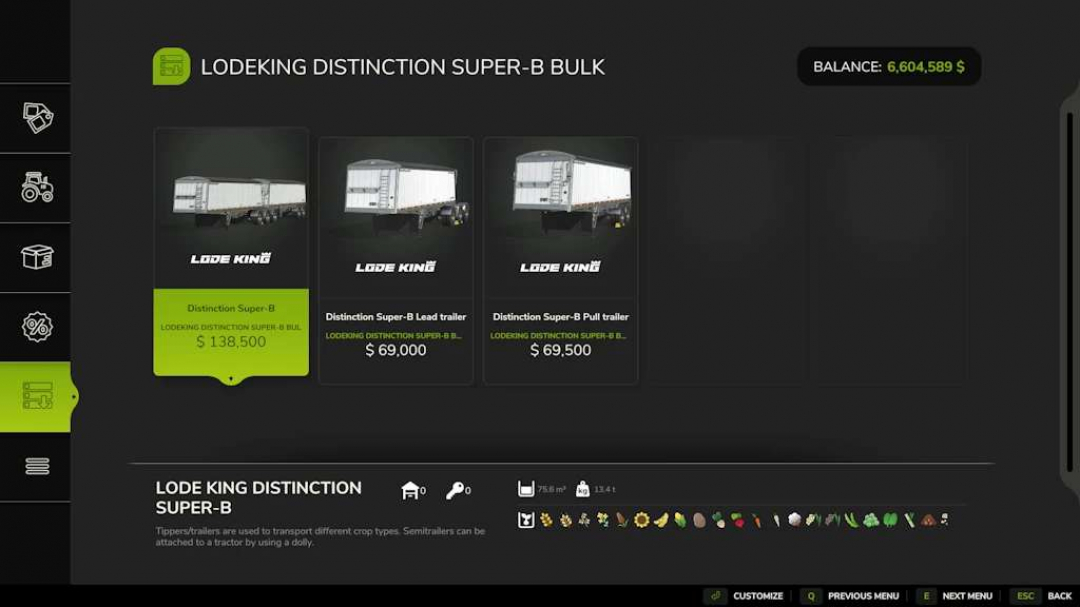 LodeKing Distinction Super-B Bulk v1.9