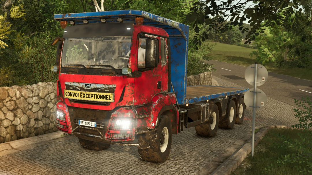 MAN TGS 18.500 Flatbed Autoload V1.5.0.1