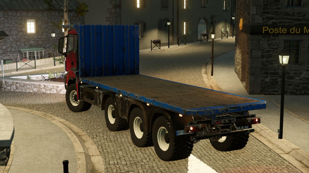 MAN TGS 18.500 Flatbed Autoload V1.5.0.1