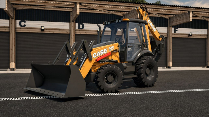 fs25-mods, Case 580 Super N Deluxe V1.0.0.5