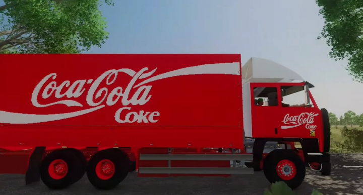 fs25-mods,  Jelcz 622 in Coca-Cola Truck v1.0