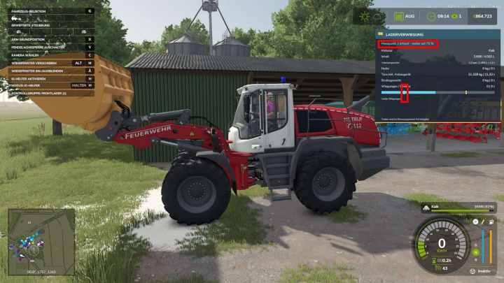 fs25-mods, Loader and Truck Scale Weighing v1.2.0.23