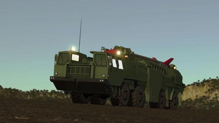 fs25-mods, MAZ-543 / Scud-B Missile System V1.0