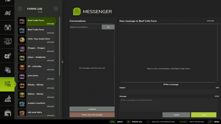 fs25-mods, Messenger V1.0.0.3