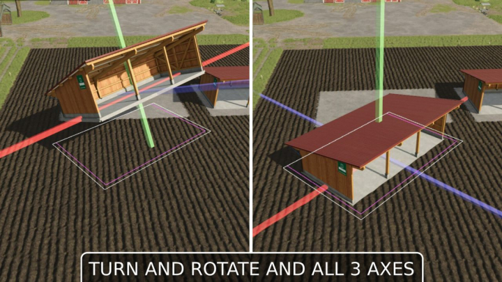 fs25-mods,  Move Placeables Advanced V2.3