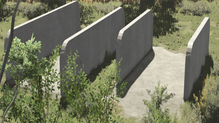 fs25-mods, Old Concrete Bunker Pack V1.2