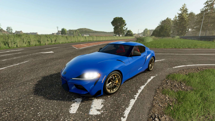 fs25-mods,  Toyota GR Supra 2020 V1.0