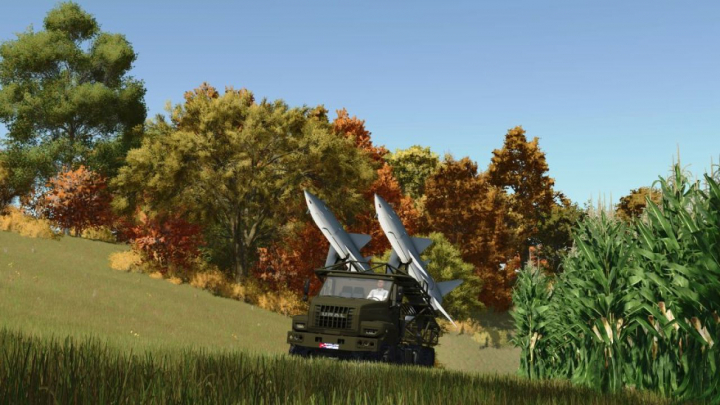 fs25-mods,  Ural Next Surface-to-Air Missile Launcher Platform V1.0