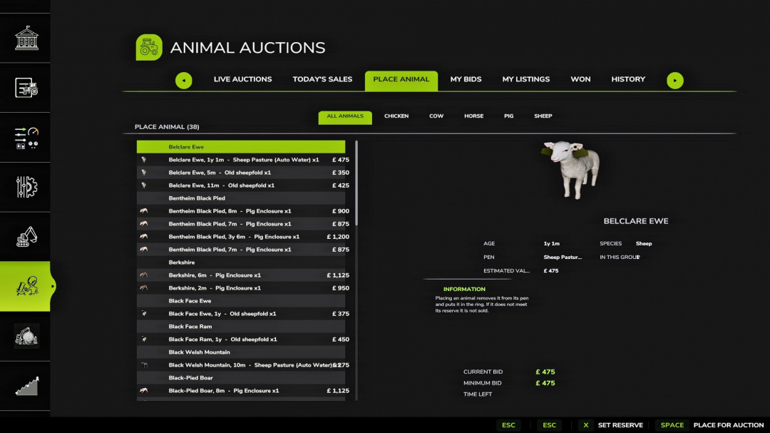 Animal Auctions BETA 2 v1.0