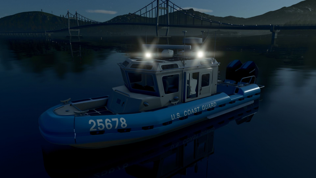 Coast Guard Defender Boat V1.0