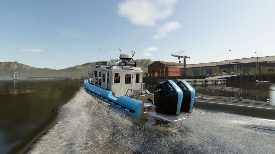 Coast Guard Defender Boat V1.0
