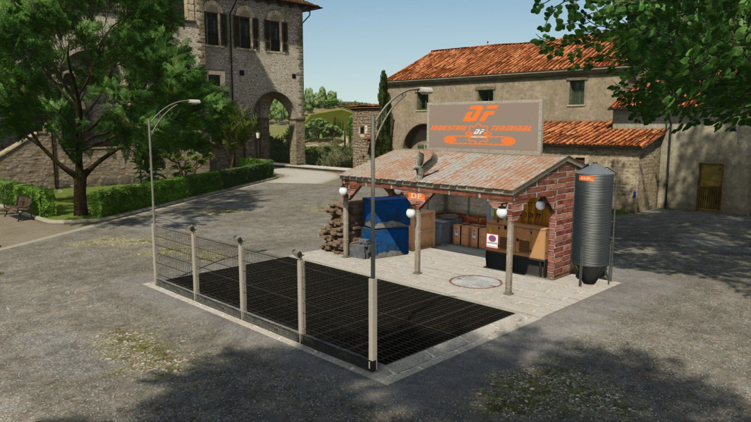 DF INDUSTRIES transshipment terminal (high-tech sales station) v1.0