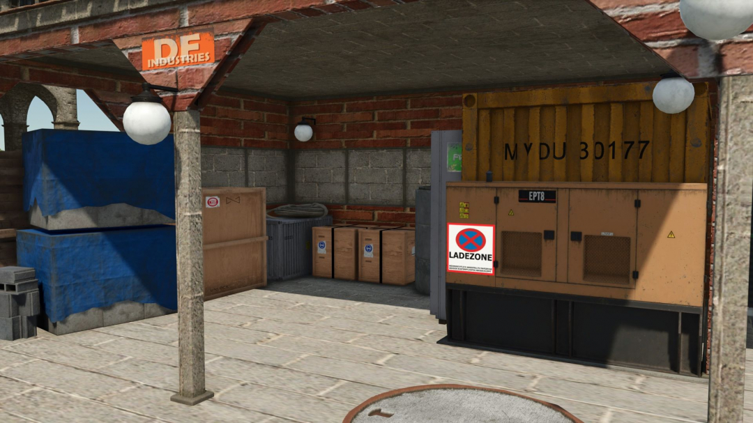 DF INDUSTRIES transshipment terminal (high-tech sales station) v1.0