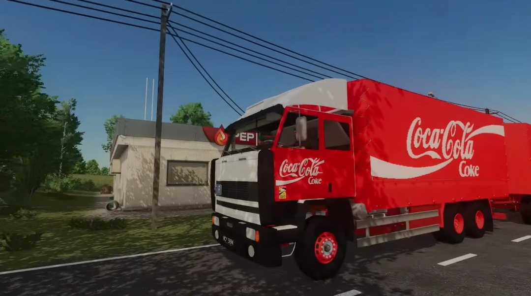 Jelcz 622 in Coca-Cola Truck v1.0