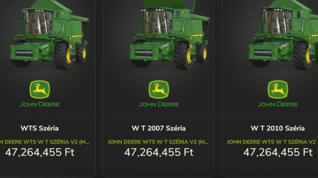 John Deere WTS / W / T Series V1.0