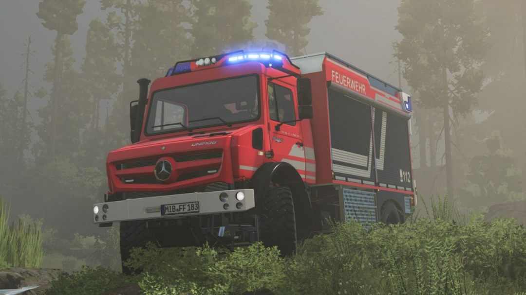 Mercedes Benz Trucks Unimog 5023 TLF3000/RW V1.0.0.4