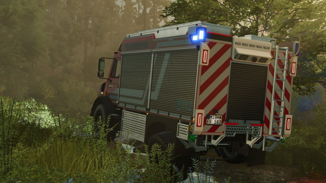 Mercedes Benz Trucks Unimog 5023 TLF3000/RW V1.0.0.4