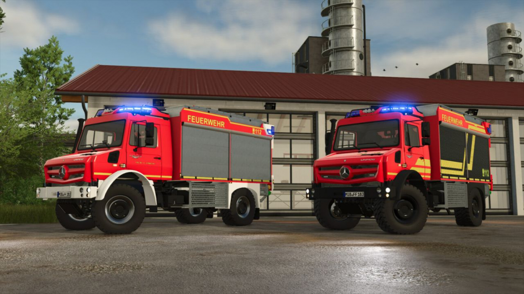Mercedes Benz Trucks Unimog 5023 TLF3000/RW V1.0.0.4