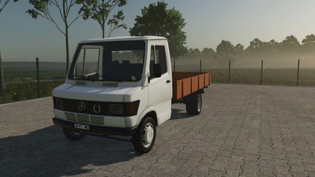 Mercedes Flatbed Truck V1.0