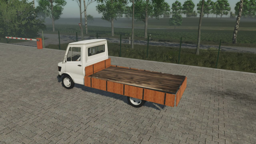 Mercedes Flatbed Truck V1.0
