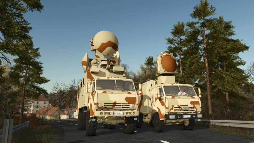 Military KamAZ Communications Pack V1.0