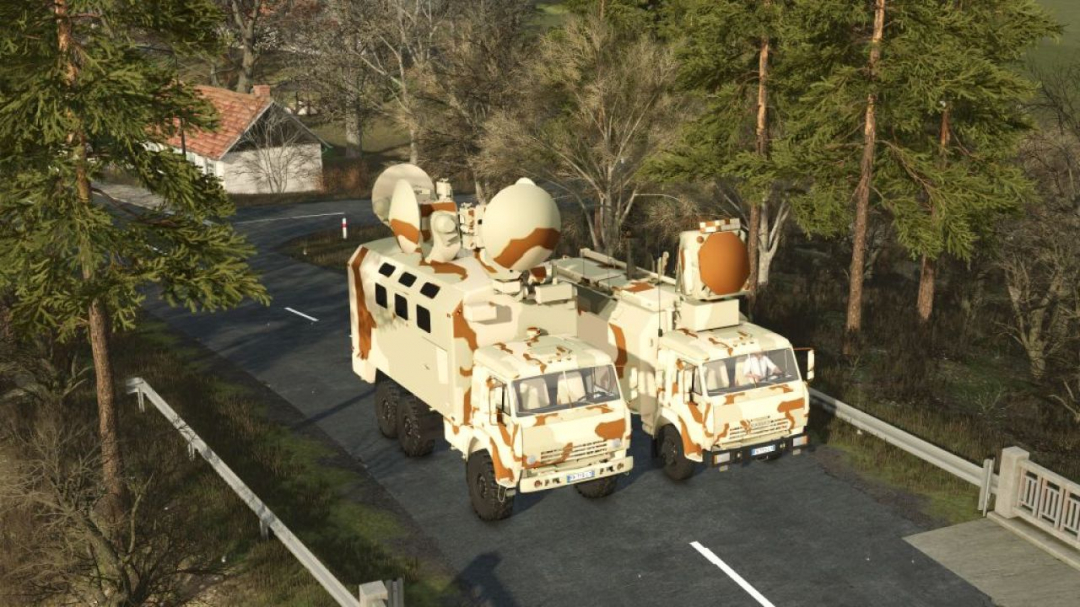 Military KamAZ Communications Pack V1.0
