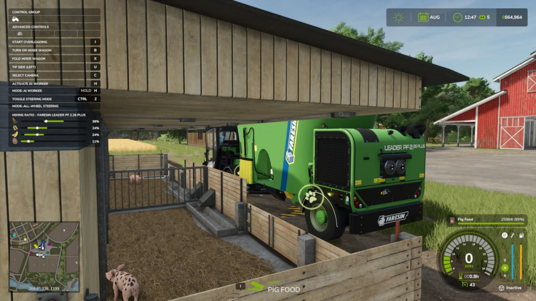 Mixer Wagon Feed Switcher V1.0