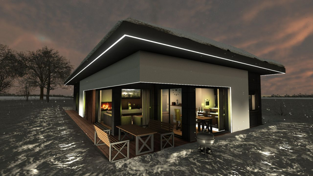 Modern House With Garage V1.0