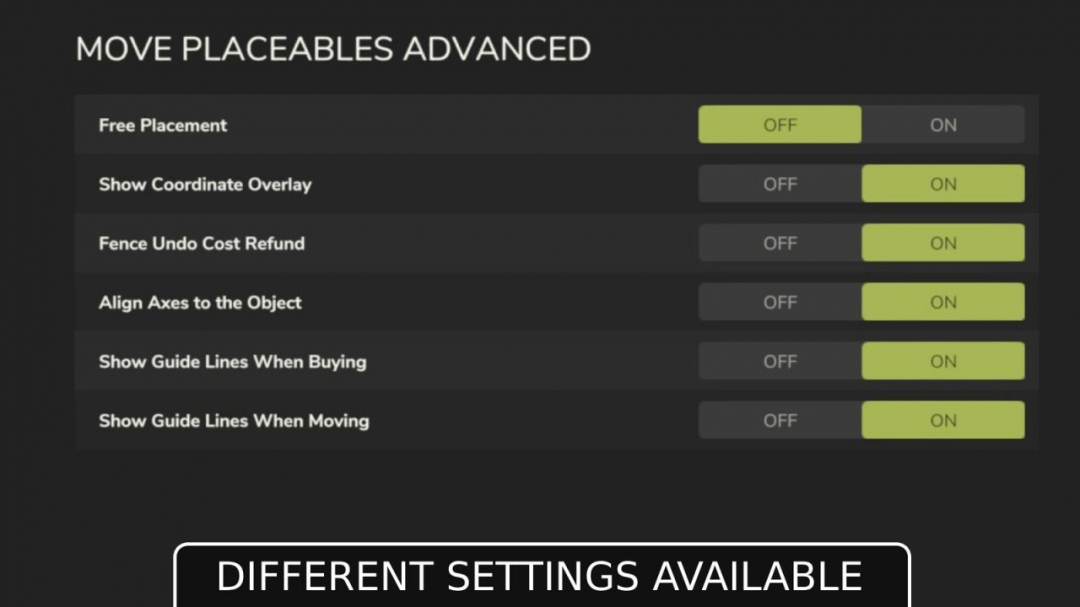 Move Placeables Advanced V2.3