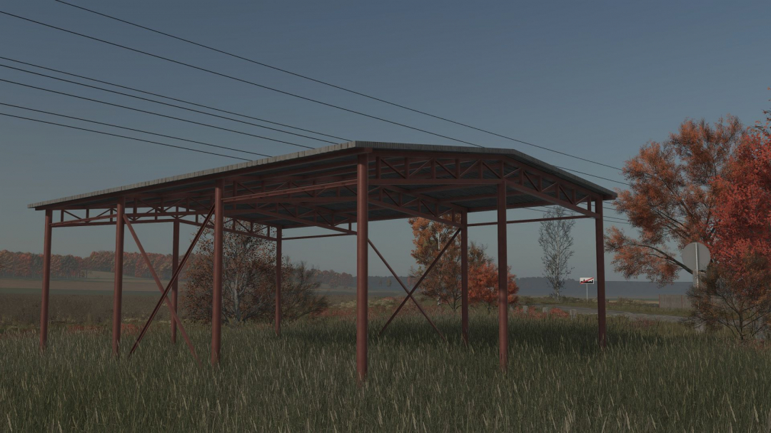Pack of old bale sheds V1.0