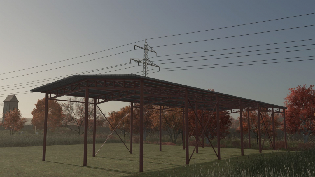 Pack of old bale sheds V1.0